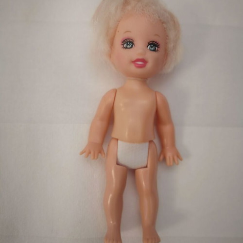 Barbie and 2 kids used, pack
