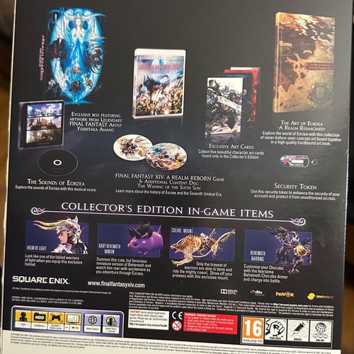 Final Fantasy XIV Collector's Edition like new
