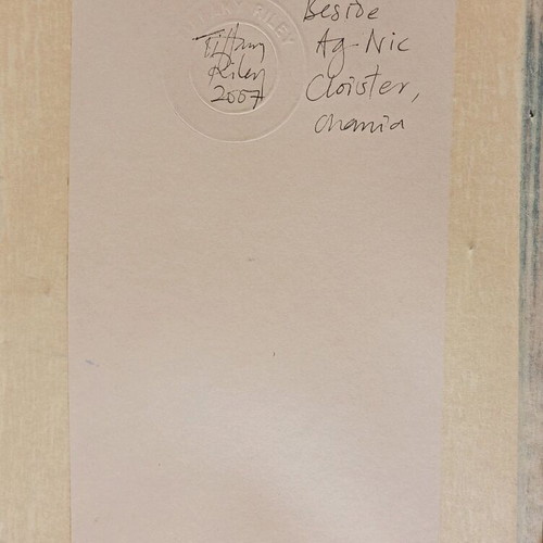 Painting Beside Ag-Nic Cloister, Chania by Tiffany Riley 2007 like new