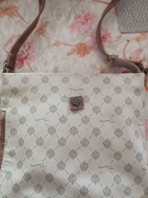Thiros medium crossbody bag used, beige-brown