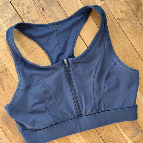Crivit women's sports top size M like new, dark blue