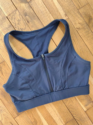 Crivit women's sports top size M like new, dark blue