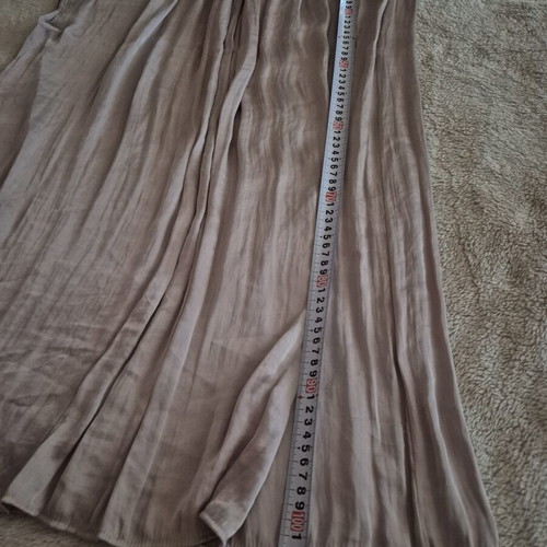 Maxi satin skirt Zara like new, pink, size M