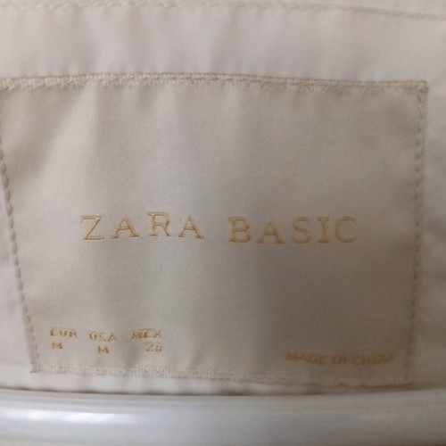 White women's sleeveless vest Zara like new, size M