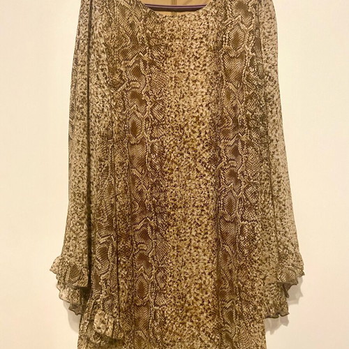 Fullah Sugah women's animal print dress new, size L