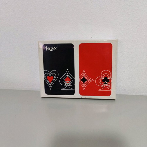 Max playing cards new without plastic wrap