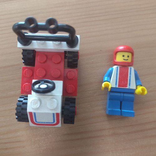 Lego vintage set Race Car 6609 used