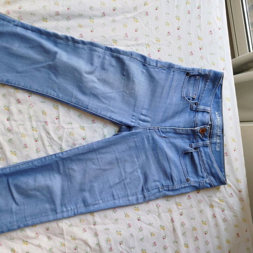 Acne Studios bell-bottom pants blue like new size S