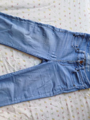 Acne Studios bell-bottom pants blue like new size S