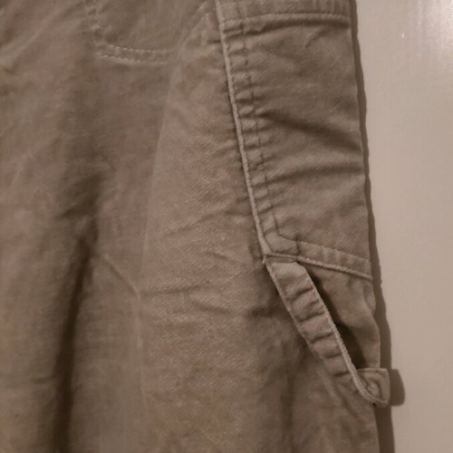 Sarah Lawrence velvet capri pants like new, beige, size 14