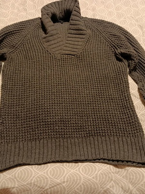 Dolce Gabbana men's pullover like new, gray, size XL