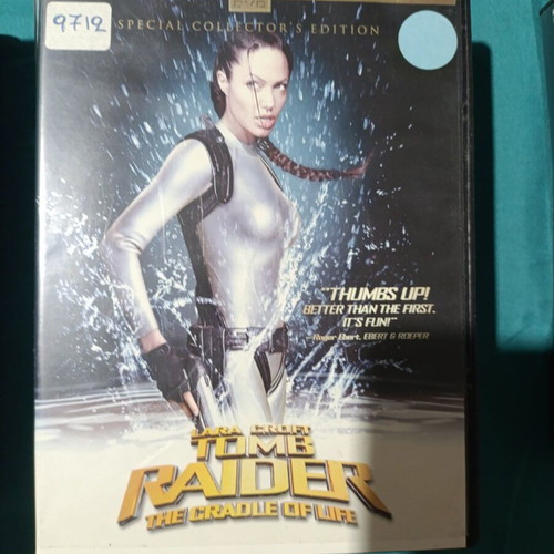 Tomb Raider The Cradle of Life DVD like new