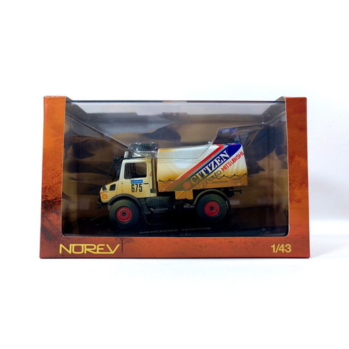 Mercedes Unimog Paris-Dakar Rally 1988 Truck 1:43 Diecast