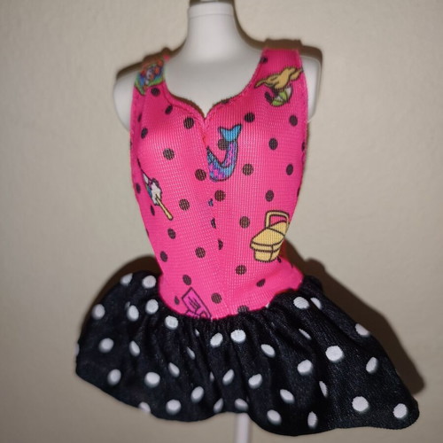 Barbie Capri 1990 one-piece shorts