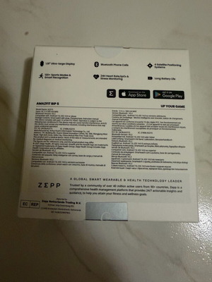 Amazfit Bip 5 46mm smartwatch με παλμογράφο ροζ καινούργιο