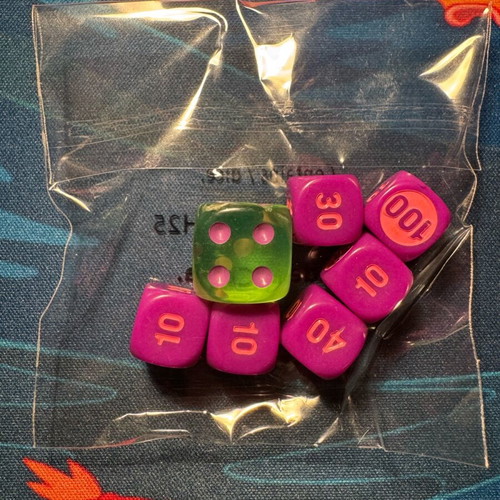 Dice new from etb ascended heroes
