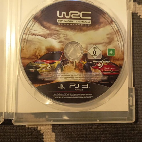 W2C FIA World Rally Championship PlayStation 3 like new