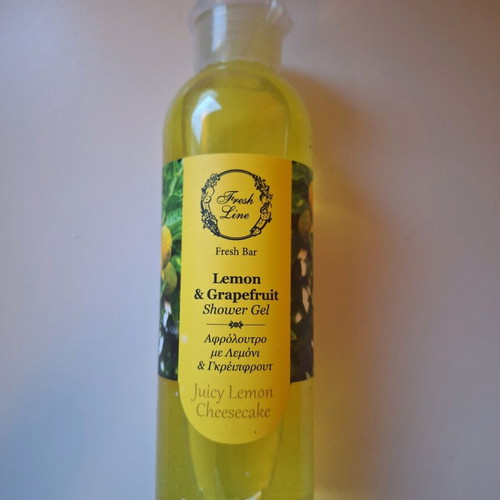 Fresh Line Shower Gel Lemon and Grapefruit like new 200 ml