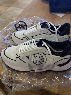 Michael Kors men's sneakers new, black and white, size 41