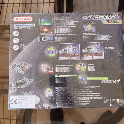 SpaceChaos X Meccano assembly toy