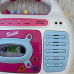 Barbie κασετόφωνο καραόκε μεταχειρισμένο με μικρόφωνο Mattel
