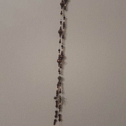 Handmade long necklace used with 925 silver charms