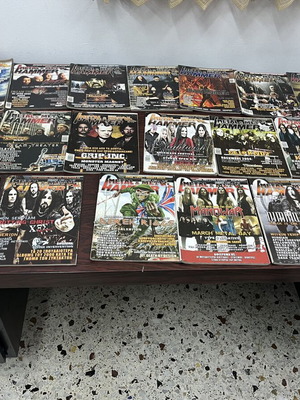 Metal Hammer magazine bundle, 75 issues plus 2 bonus