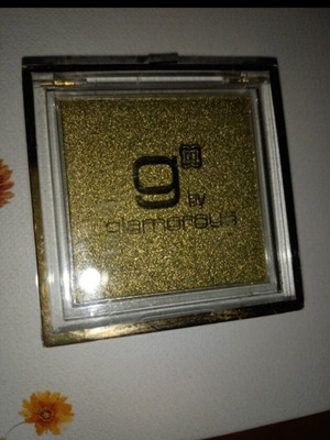 Eyeshadow gold with glitter g by glamorous No4 new