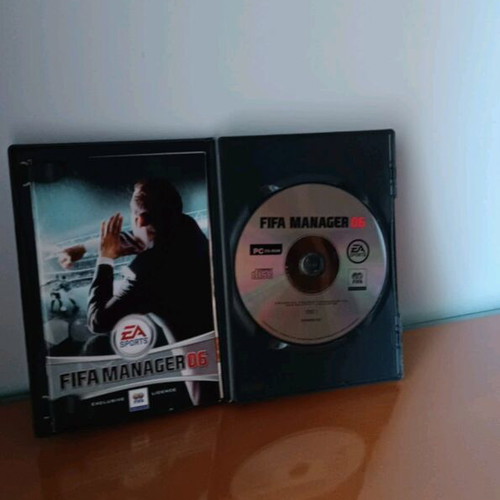 FIFA Manager 2006 PC game used with scratches