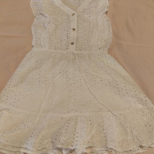 Jumpsuit Broderie Anglaise white size small like new