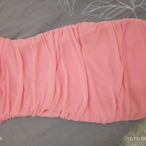 Strapless short dress pink like new