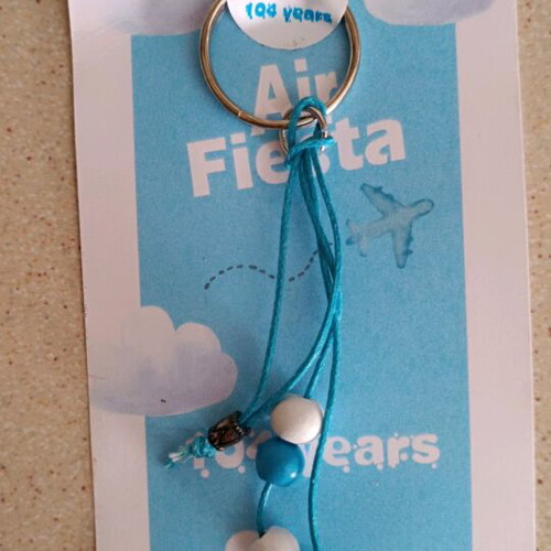 KLM Airlines keychain new, 104 years collectible