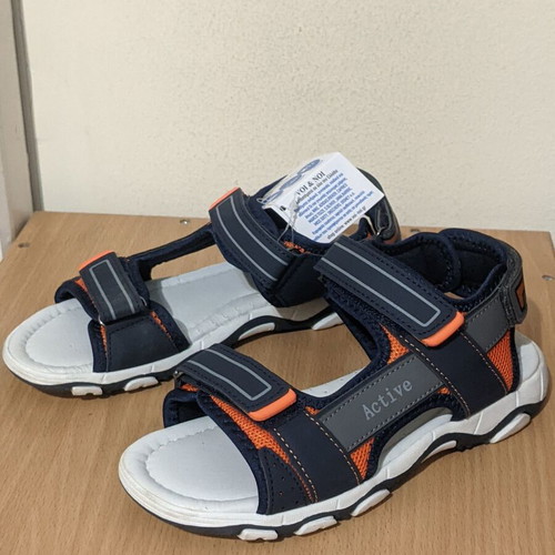 Blue sandals size 34, new
