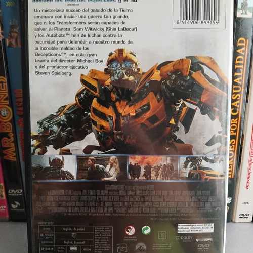 Transformers The Dark Side of the Moon DVD