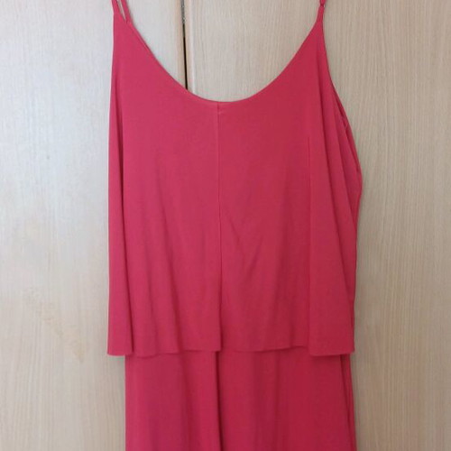 Celestino summer dress red like new, size M