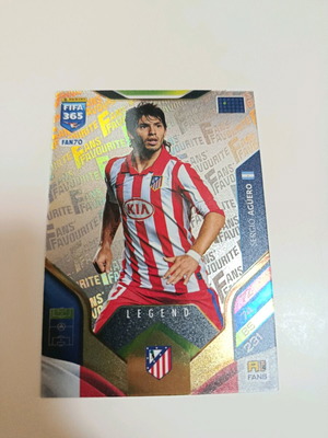 Panini Adrenalyn FIFA 365 2026 Legend Sergio Aguero καινούργιο
