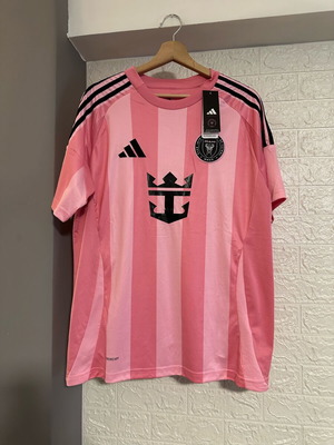 Φανέλα Inter Miami Adidas ροζ καινούργια, μέγεθος L