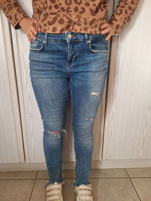 Zara Woman women's jeans size 38 like new, blue