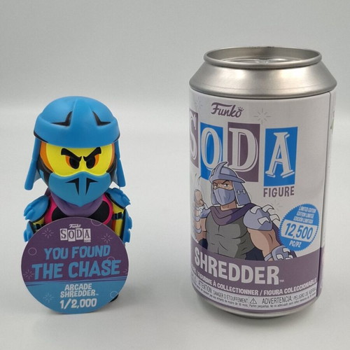 Chase Arcade Shredder Funko Soda like new