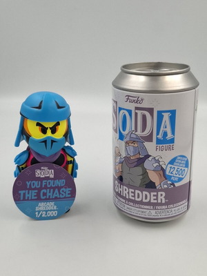 Chase Arcade Shredder Funko Soda like new