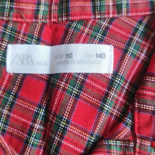 Zara shirt for girl size 9-10, like new