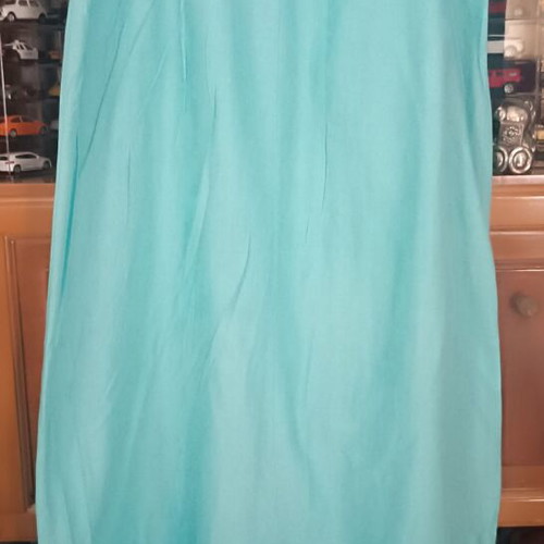 Strapless maxi dress like new, medium/large, ombré green shades