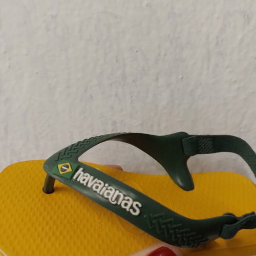 Havaianas Baby Brasil Logo II flip flops size 24, new