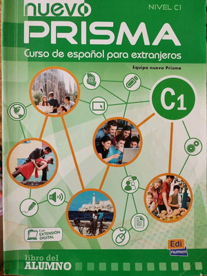 Nuevo Prisma C1 student book new for Spanish learning