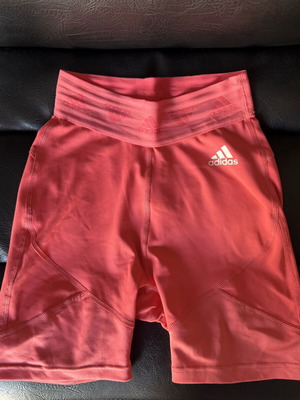 Adidas αθλητικό κολάν σορτς 2XS neon coral σαν καινούργιο