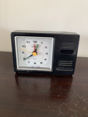 Casio Quartz Alarm Clock used, vintage, analog, Japan
