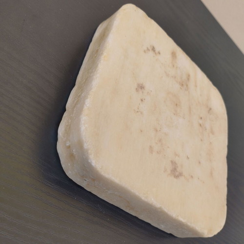 Marble ashtray used, whole piece 2 kg