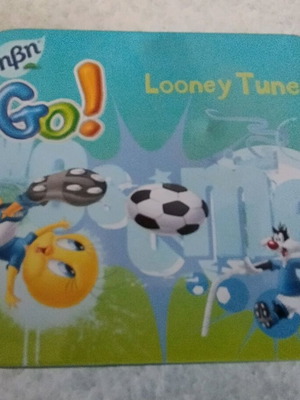 HVI metal box used LooneyTunes 11x9cm