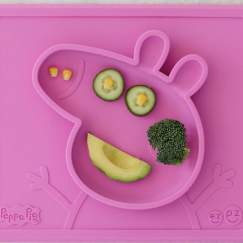 Peppa Pig Silicone Plate like new, Limited Edition