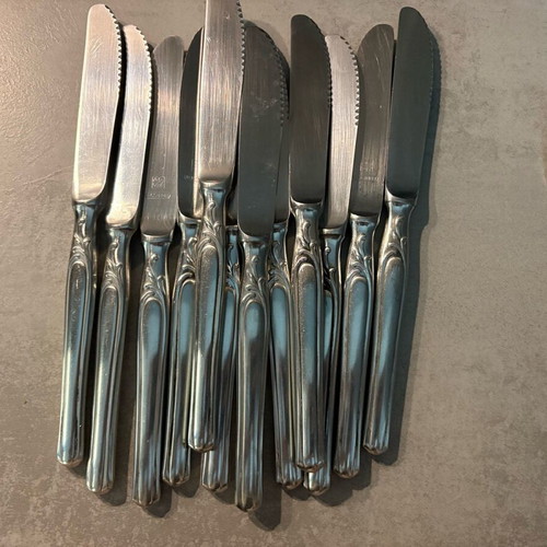 Set of 26 German Vintage Cutlery like new, stainless steel